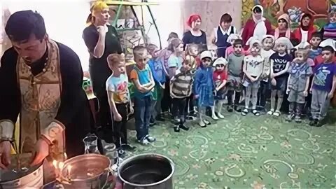 Крещение в детском саду