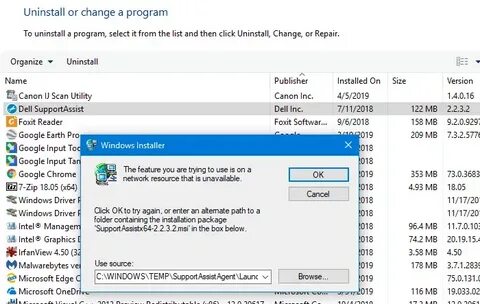 Folder installer