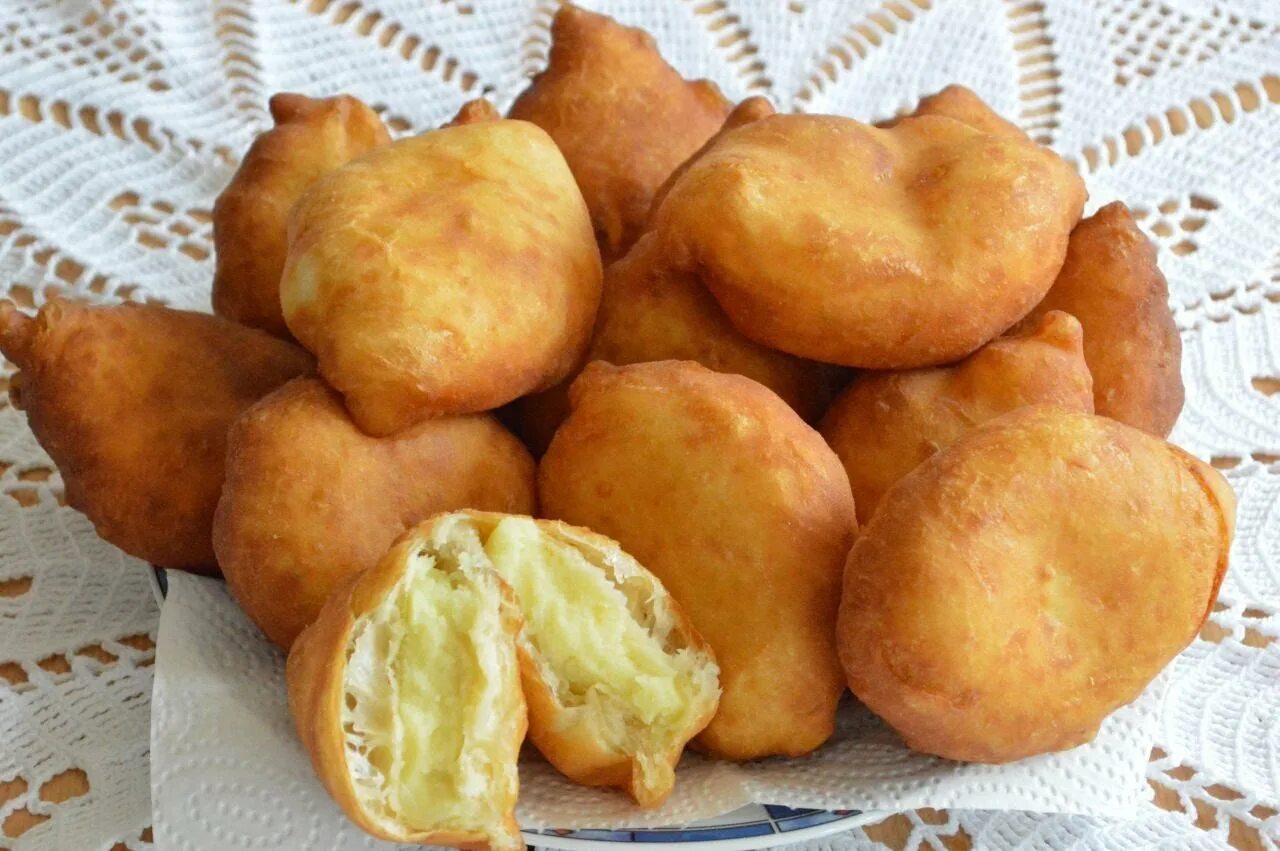 Жареные пирожки с мясом - YouTube