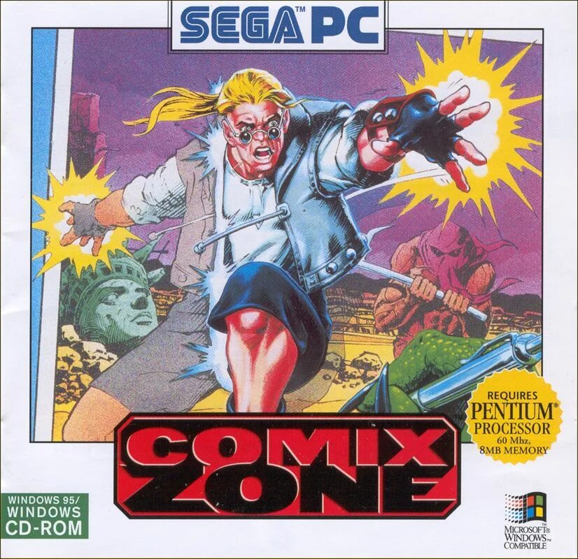 Какой жанр у игры comix zone. Comix zone игра. comix zone обложка. комикс зон на пк. игра комикс зона сега.