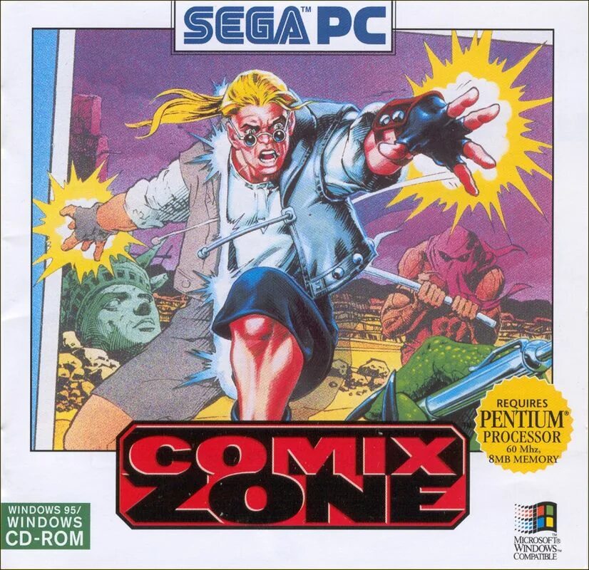 Comix Zone игра. Comix Zone обложка. Комикс зон на ПК. Игра комикс зона сега.