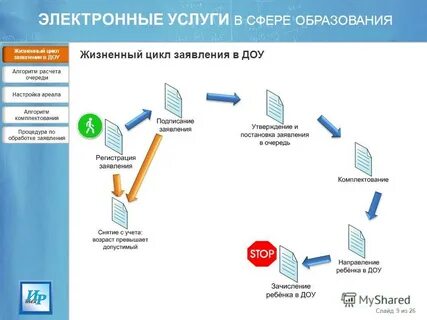 Предоставление услуг в сфере образования