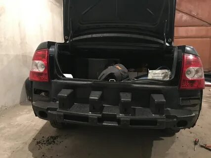 Бампер на приору универсал задний