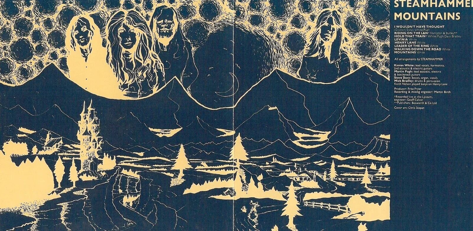 Vacuum let mountain. Steamhammer Mountains 1970. Steamhammer - MK II (1969). Steamhammer - Steamhammer. Волковская Steamhammer.