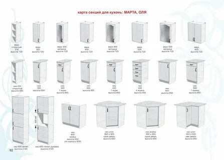 Модульная кухня столплит каталог