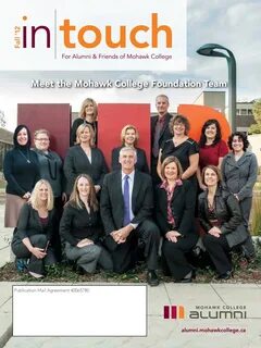 Mohawk College Alumni In Touch Magazine - Fall 2012.