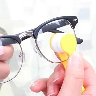 Cleaning glasses