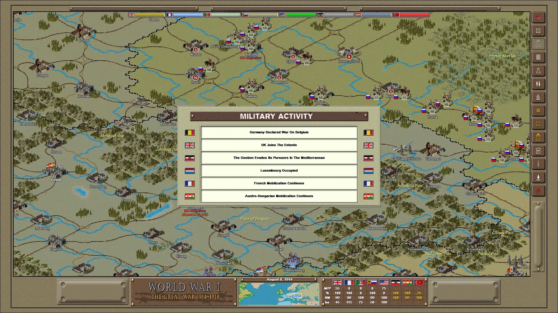 Command class. Strategic Command Classic: WWI. Strategic Command 2 Blitzkrieg.