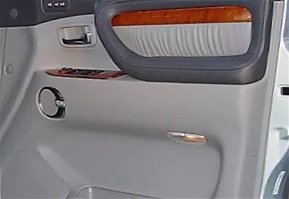 Снятие передней дверной карты LX470/LC100 - YouTube
