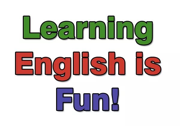 Learn English надпись. English is fun. Learning English картинки. Enjoy English надпись.