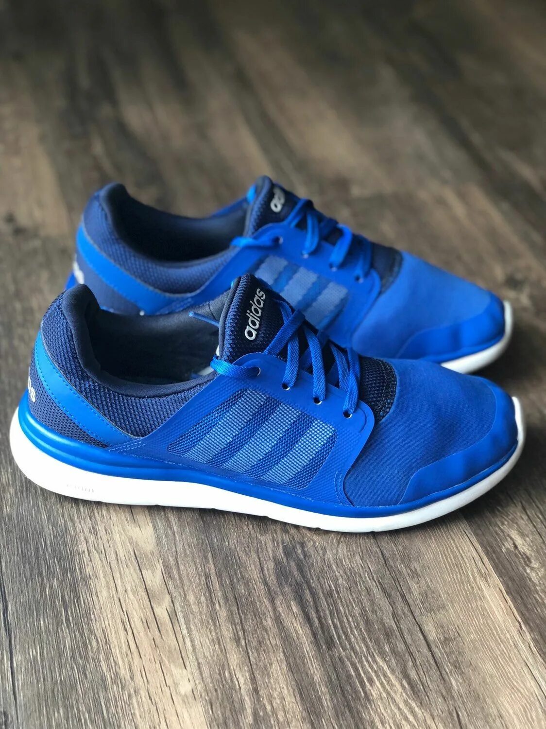 Адидас клоудфоам. Кроссовки adidas Ortholite синие. Кроссовки адидас мужские синие. Adidas Cloudfoam Blue. Кроссовки адидас синие мужские