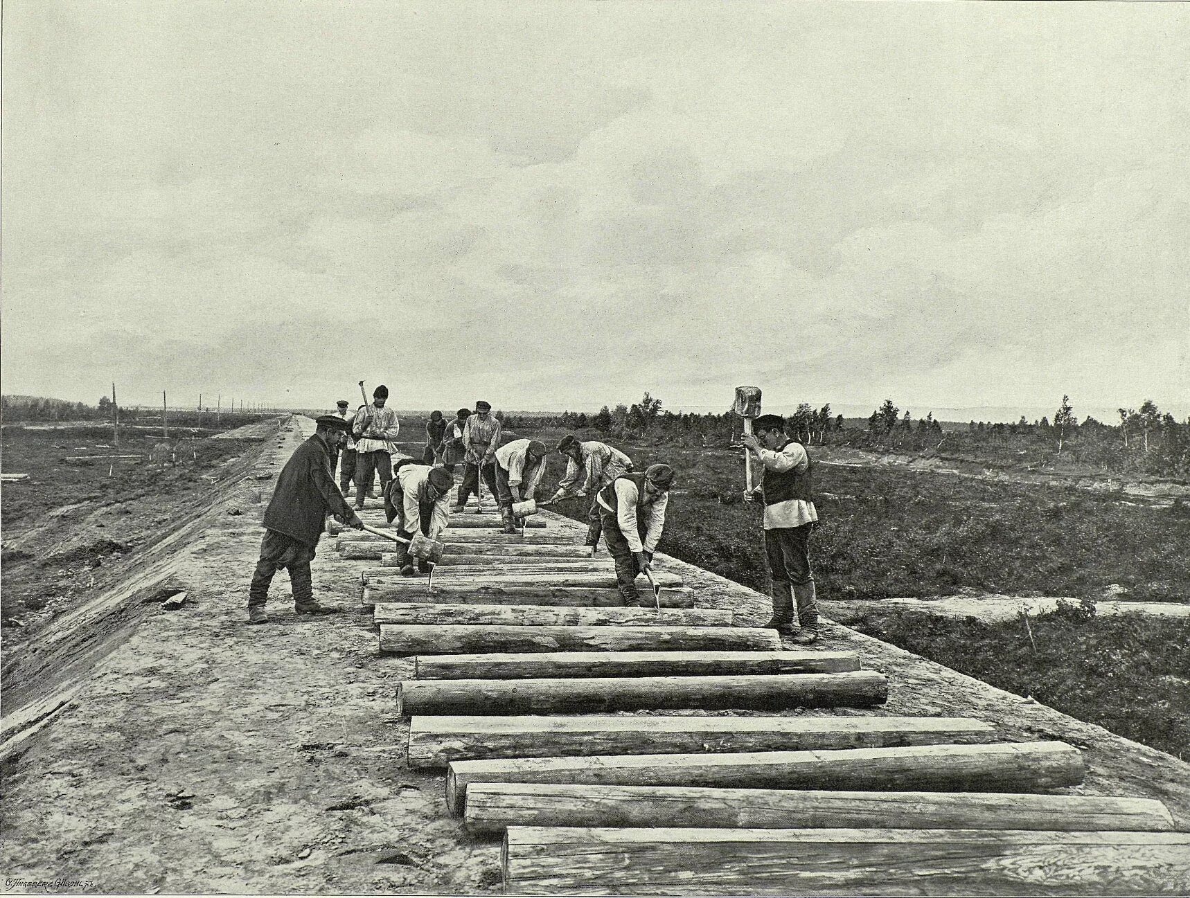 Железная дорога раньше. Транссибирская Железнодорожная магистраль 1891 года. Транссибирская магистраль 19 век. 1891 Год Великая Сибирская магистраль. Великого Сибирского пути (Транссибирской магистрали).