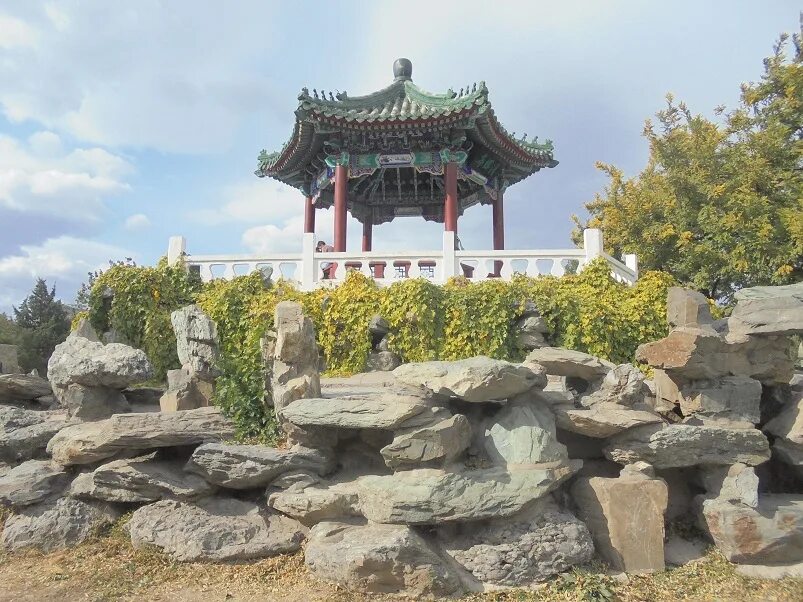 Китайский парк тюмень. Китайский парк тюмень