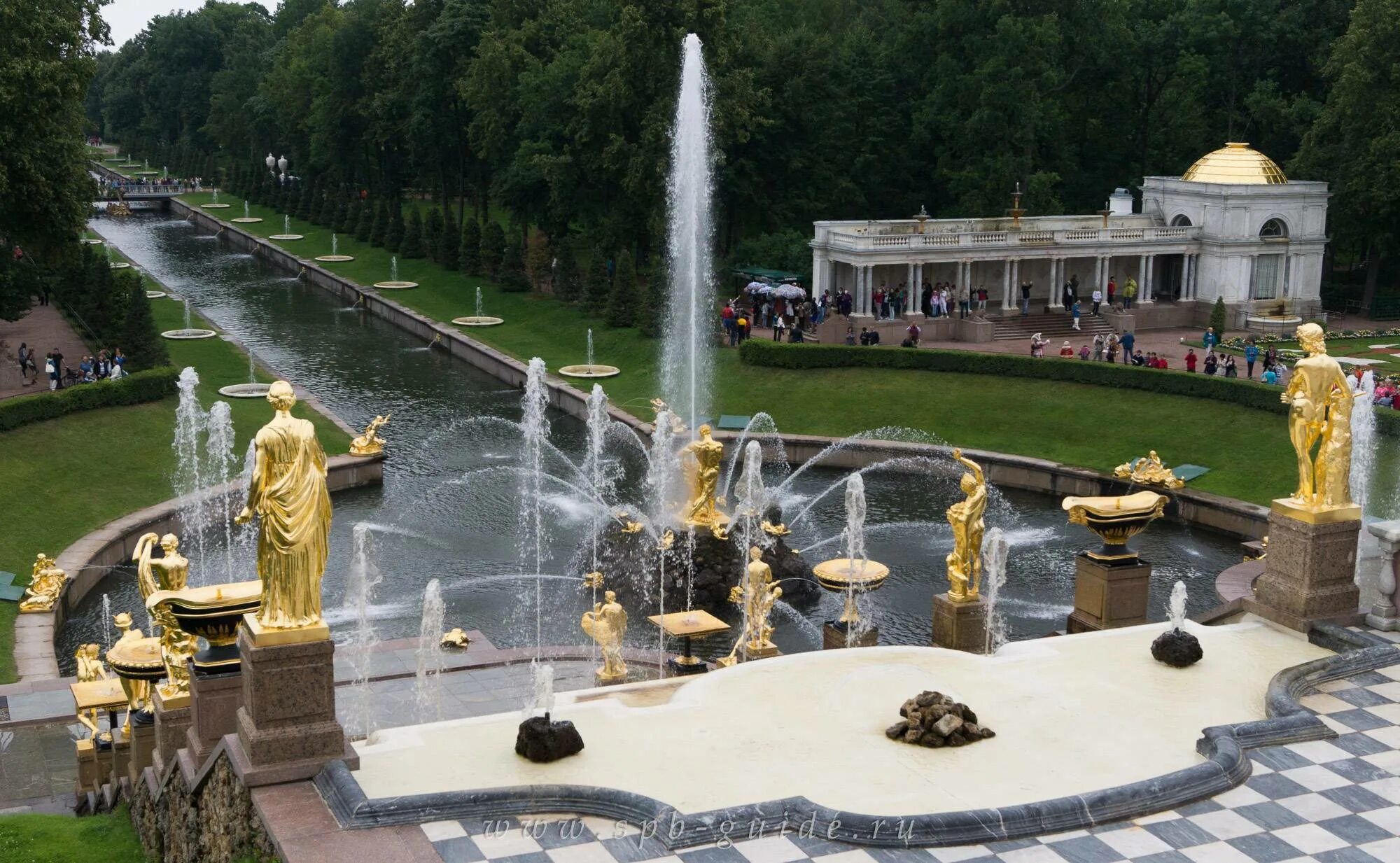 Петергоф билеты в парк фонтанов. Петергоф нижний парк большой каскад. фонтаны петра 1 в петергофе.