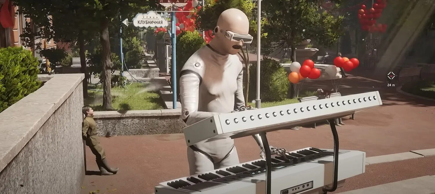 Атомик харт роботы. Atomic heart komarovo. Комарово ремикс atomic heart. Атомик хард фонк комарова. Atomic heart ps4.