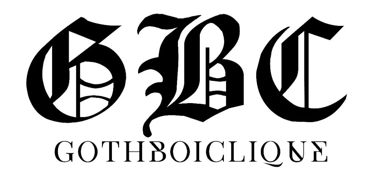 Группа gothboiclique. GBC тату. Gothboiclique Lil Peep. GBC logo.