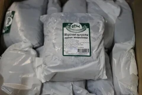 Морская капуста свежемороженая