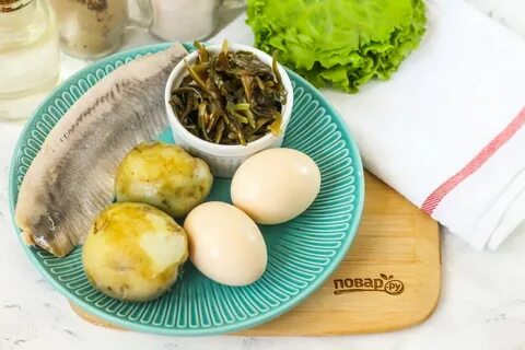 Отварная капуста с яйцом