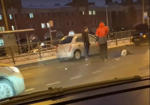 сбитые люди на рижской