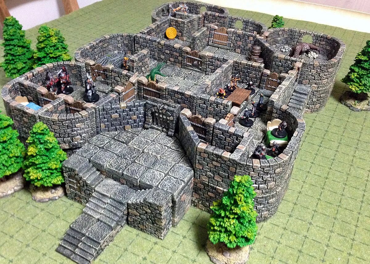 Днд крепость. Террейн для днд. castle craft технолог. castlecraft средневековье крепость. castle craft для днд.