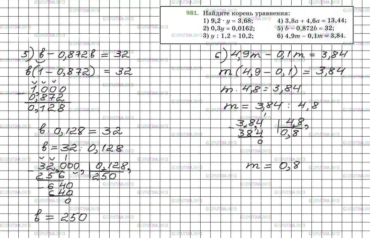 Мама мама математика 5 класс. Гдз по математике Мерзляков 5 класс номер 981. Гдз математика 5 класс Мерзляк 981. Математика пятый класс Мерзляк номер 981. Гдз по математике 5 класс Мерзляк номер 981 страница 242.