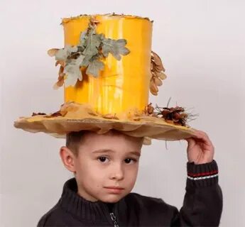 Шляпы осенние в садик своими руками