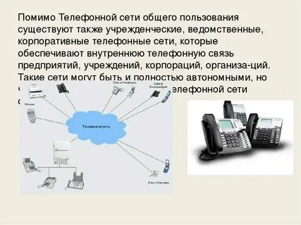 Телефонные сети устройство работы