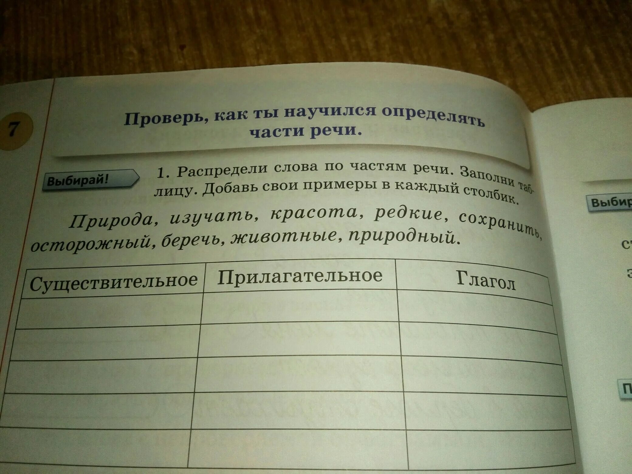 Заполните таблицу распределяя следующие примеры получение образования