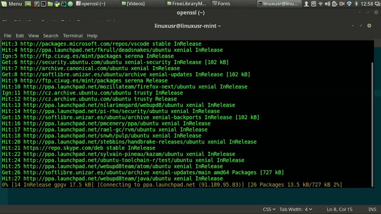 Openssl modules. Гидра линукс. install gcc ubuntu. openssl утилиты. gcc в терминале.