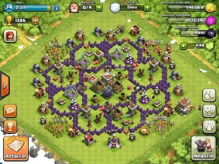 Карты clash of clans