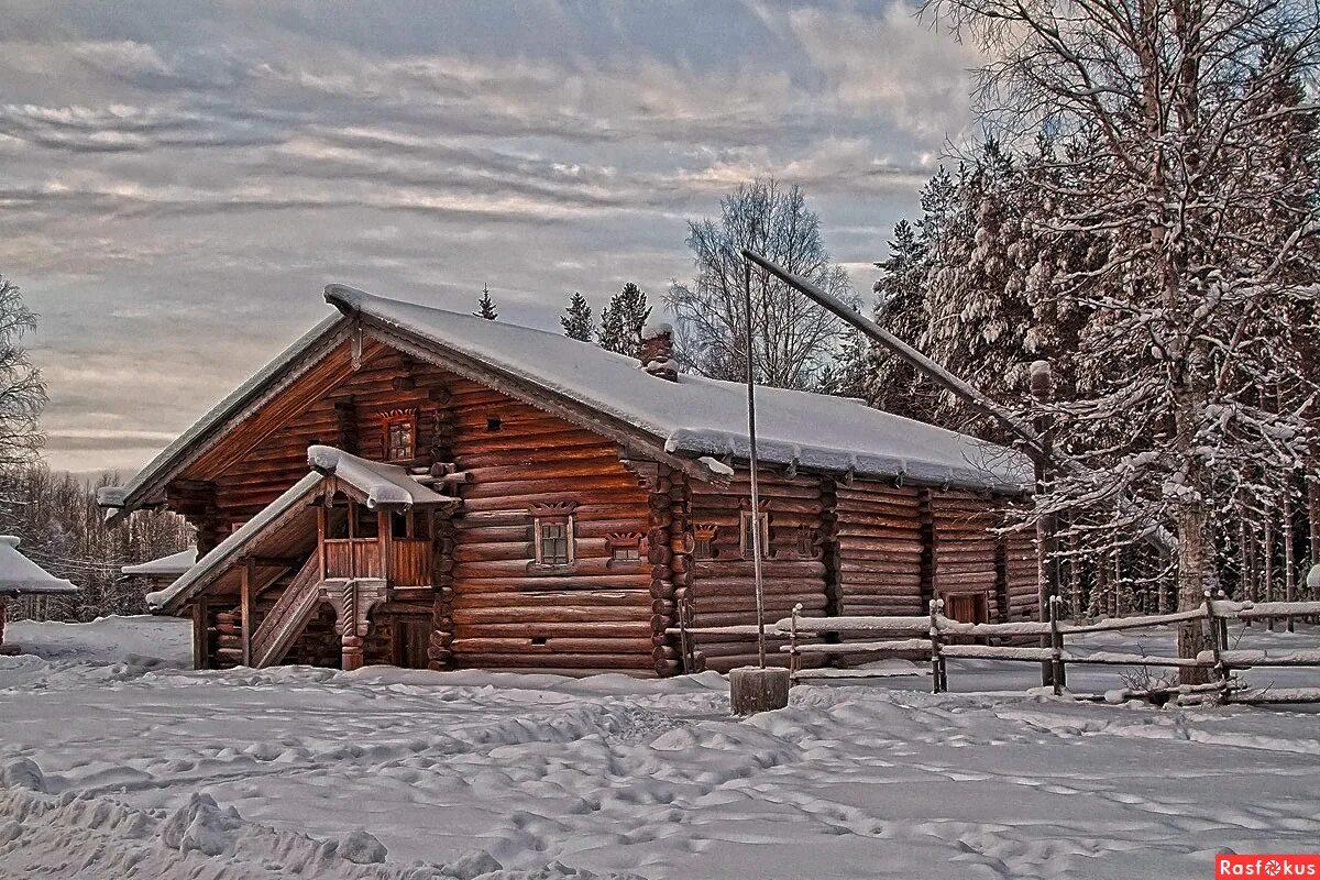 Какие дома были на севере