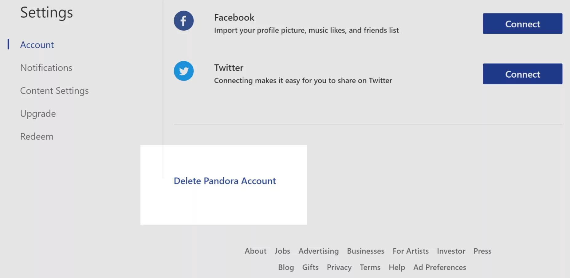 Missing input