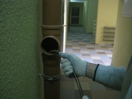 Прочистка стояка