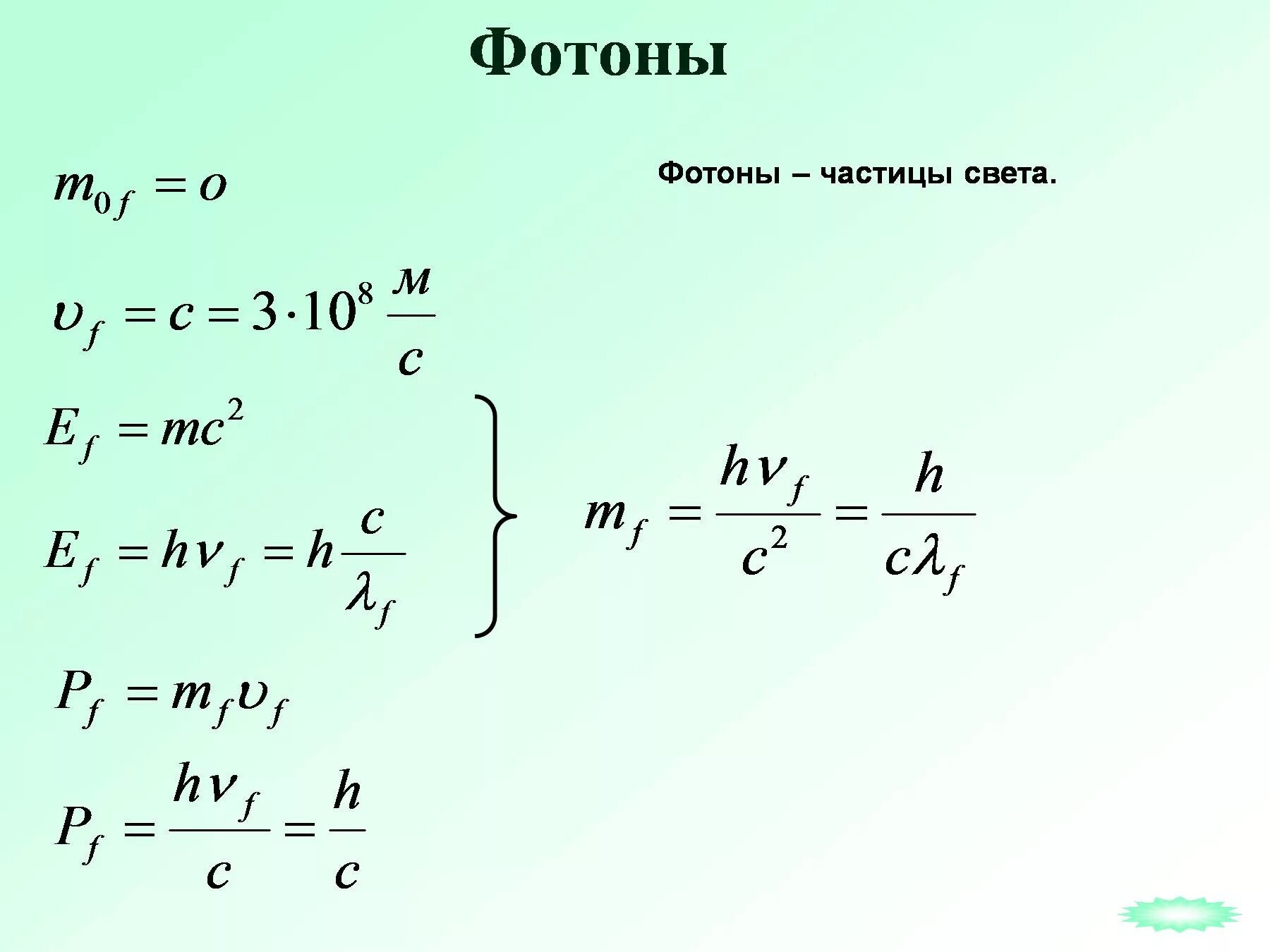 Сколько частиц света