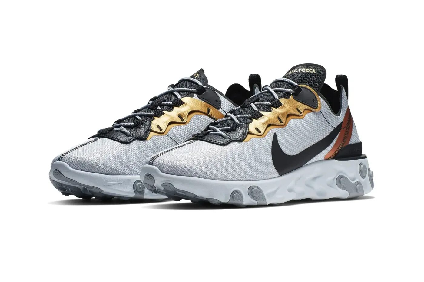 Платина 55. Найк реакт элемент 55. Найк реакт элемент 55 мужские. Nike React element 55 Black Metallic. Nike React element 55 серебристые.