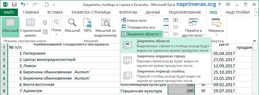 Закрепить в эксель. Закрепить первую строку в excel. закрепить первый столбец в эксель. закрепить строки и столбцы в excel одновременно. как закрепить столбик в экселе.
