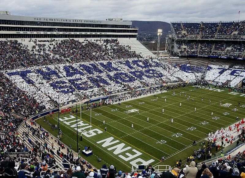 Pennsylvania State University спортивный стадион. Бивер Стэдиум. Стадионы NCAA American Football. Стадион Стайен сент-Трюйден.