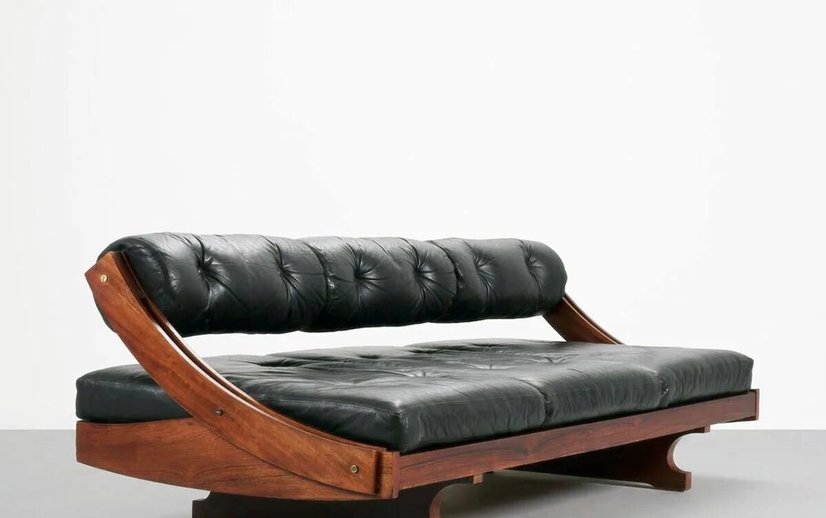 Кушетка DS Loft 122. Диваны с деревянными элементами. Дизайнерские диваны. Необычные диваны. Лофт диван кровать