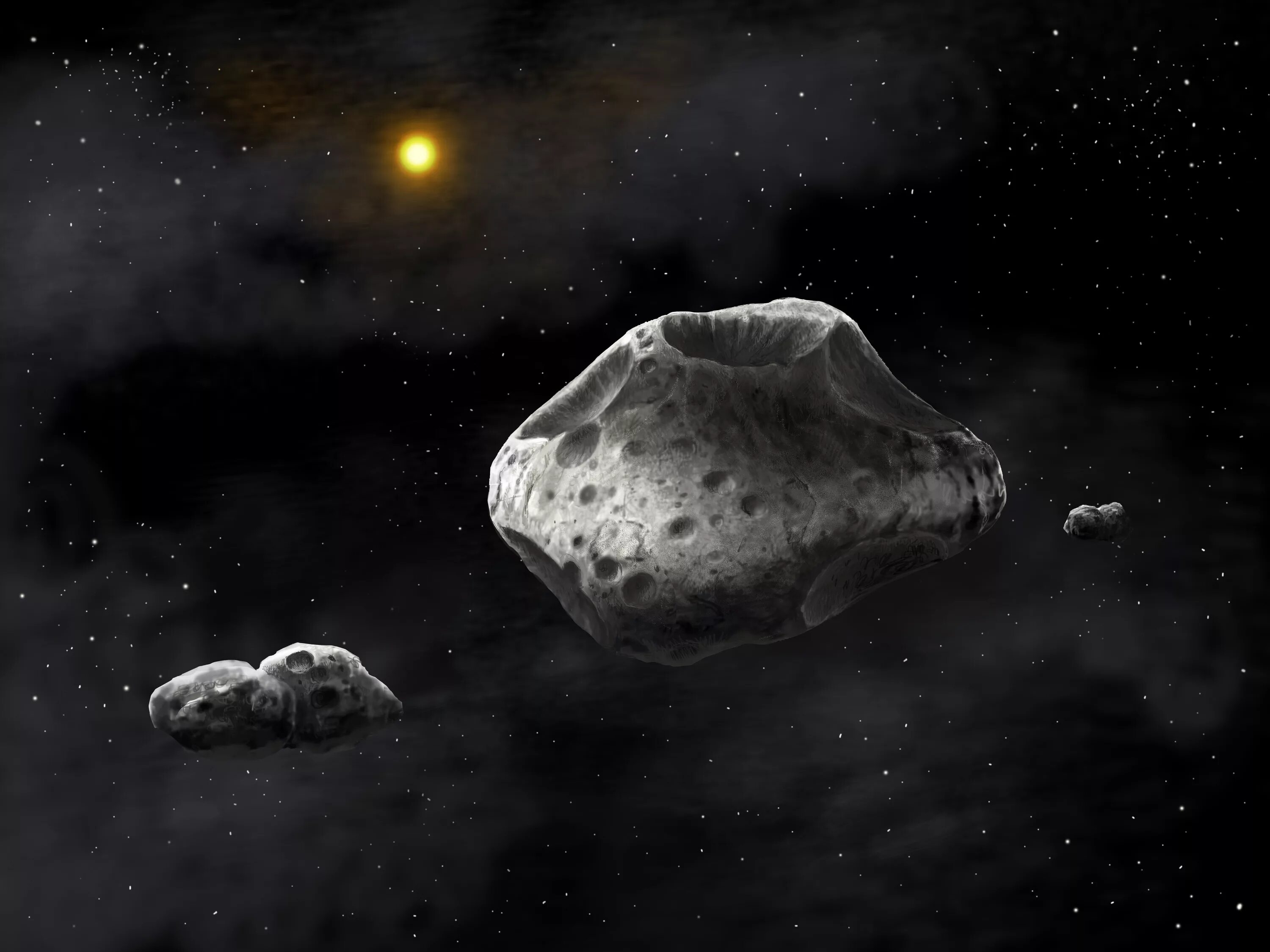 Крупнейшими астероидами являются. Астероид 2018 vp1.