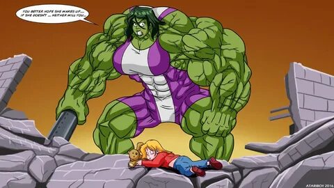 Are we ever going to get a series with a decently drawn, BIG She-Hulk? 