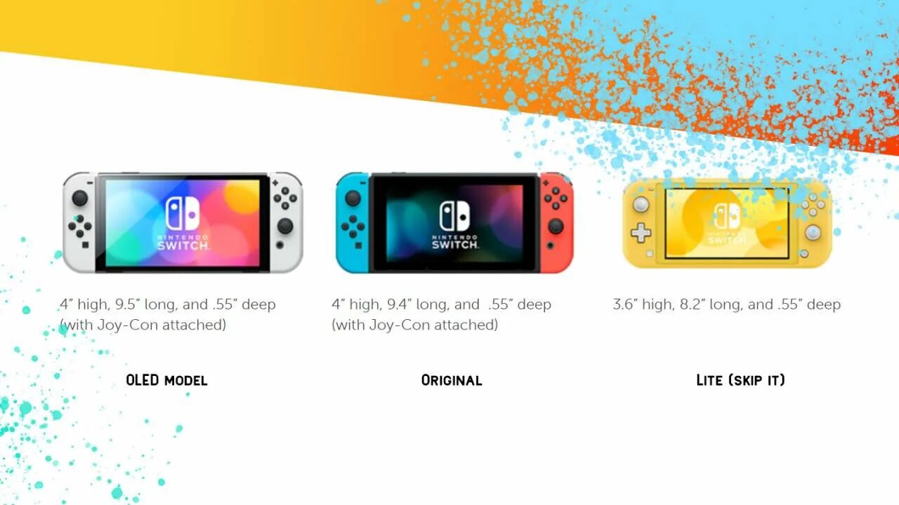 Отличие nintendo switch. Nintendo Switch олед. Nintendo Switch OLED vs Nintendo Switch Размеры. Nintendo Switch OLED vs Nintendo Switch Lite. Nintendo Switch Lite OLED размер экрана.