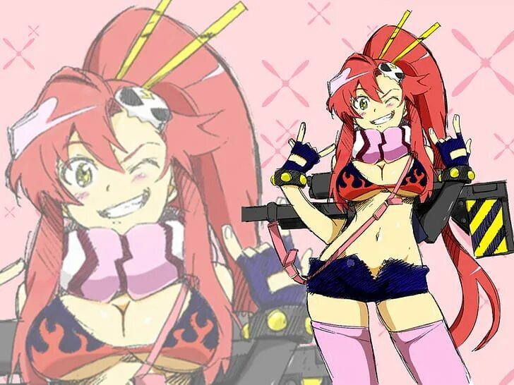 Йоко литтнер. Гуррен лаганн йоко литтнер. yoko littner hot.