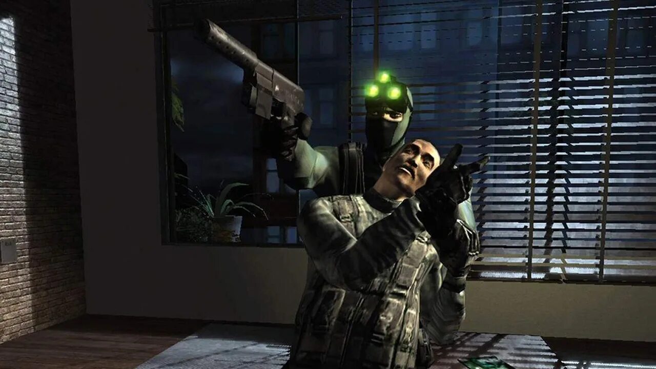 Версии tom clancy. Tom Clancy’s Splinter Cell 2002. Splinter Cell Chaos Theory. Tom Clancy’s Splinter Cell 1. Сплинтер селл 2002.