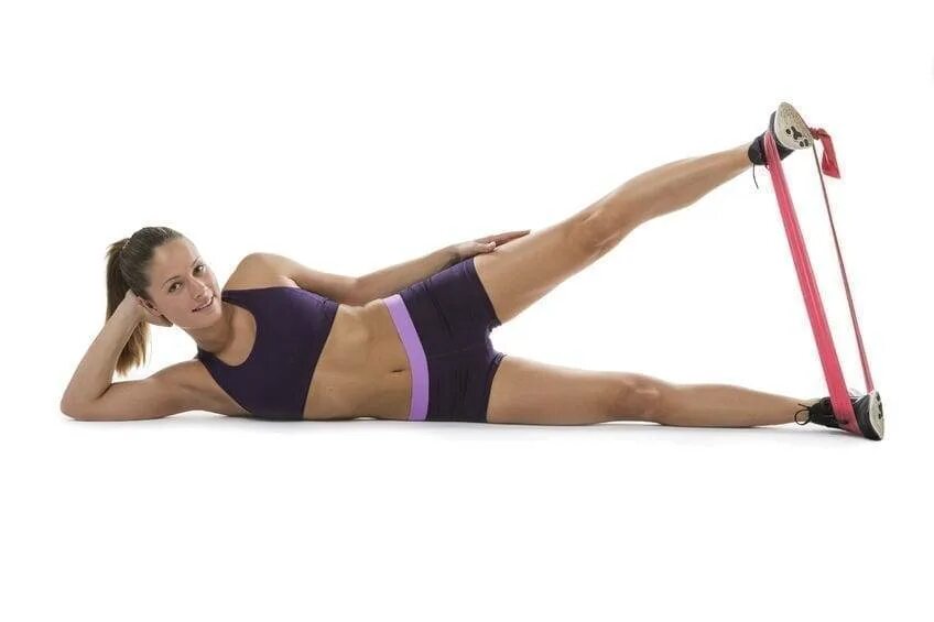 Занятия с резинкой для фитнеса для похудения. Эспандер Onlitop 3791280. Эспандер для ног Onlitop. Упражнения с эластичной резинкой в ЛФК. Упражнения для осанки спины с эспандером.