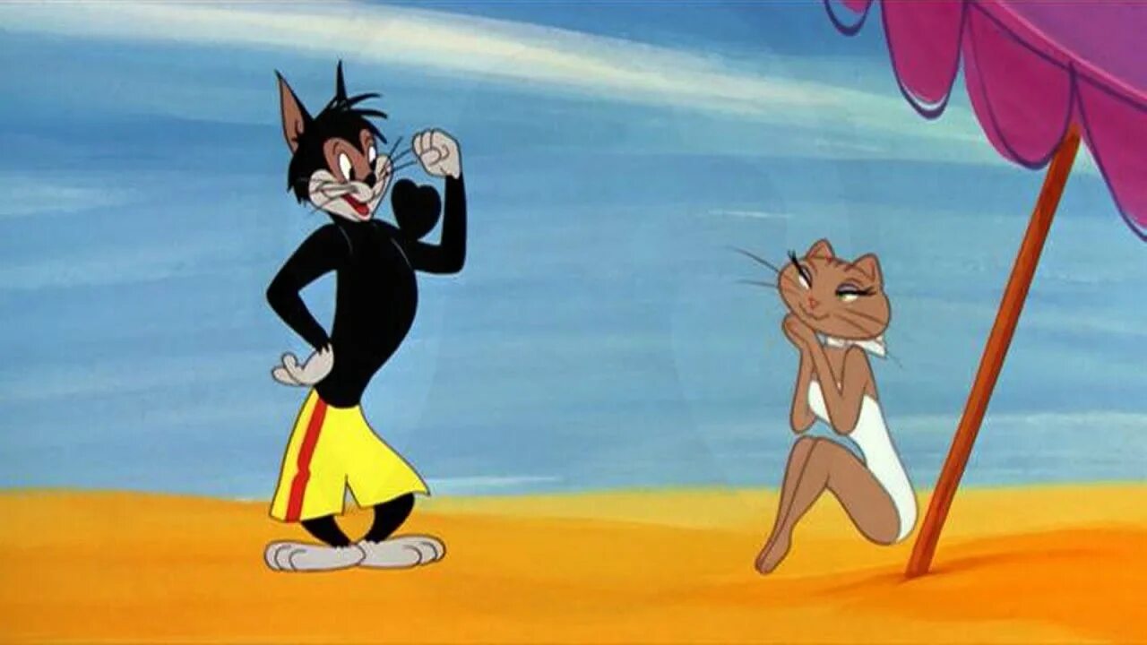 Tom beach. Muscle Beach Tom 1956. Том и Джерри 101 muscle Beach Tom. Tom and Jerry muscle Beach Tom 1956. Tom and Jerry muscle Beach Tom.