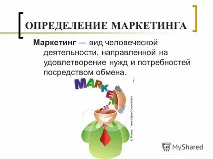 Понятий и определений маркетинга