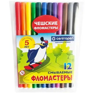 12 фломастеров