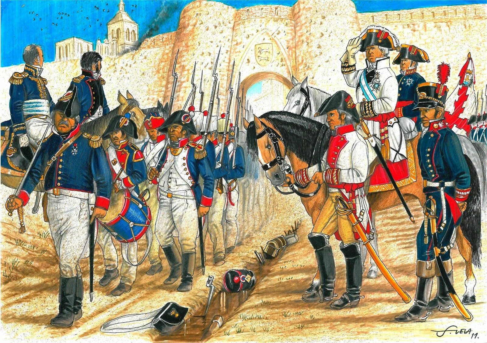 Униформа Испании Наполеоника 1812. Пиренейские войны 1808 1814. Испанские солдаты 1812. Осада Тулона Наполеон.