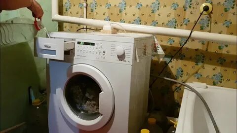 Как стирать в автомате без водопровода