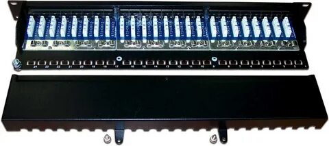 Патч панель экранированная 24 rj 45